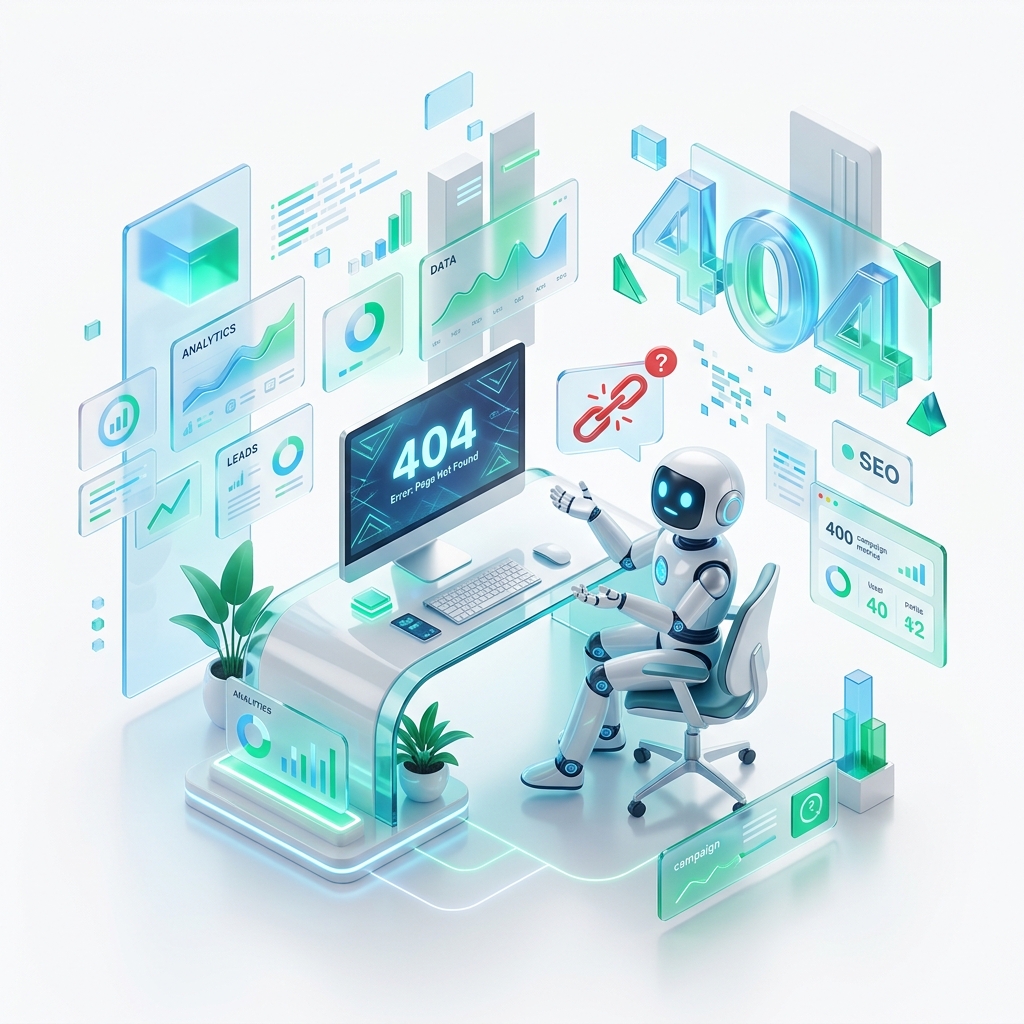 404 Error Illustration